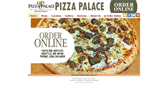 Desktop Screenshot of pizzapalaceseattle.com